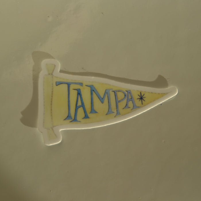 Tampa Flag Sticker