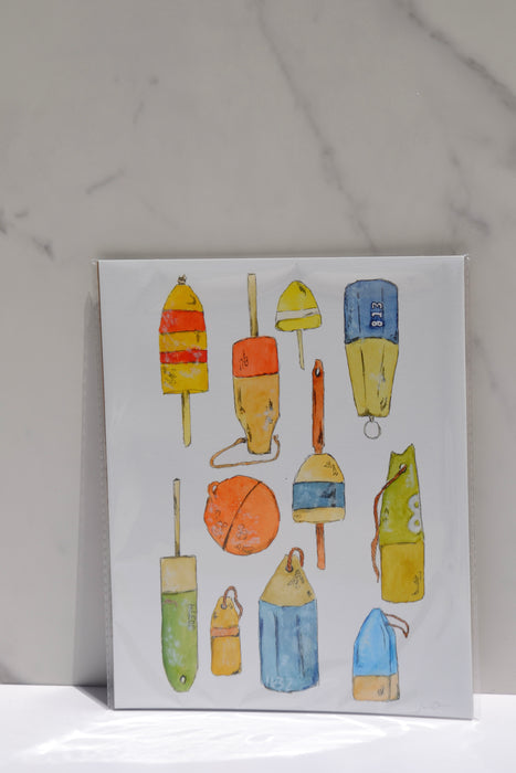 Vintage Buoy Art Print