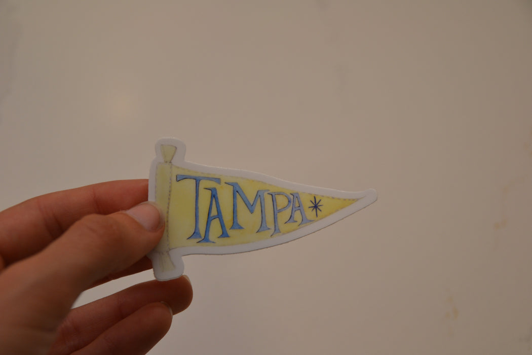 Tampa Flag Sticker