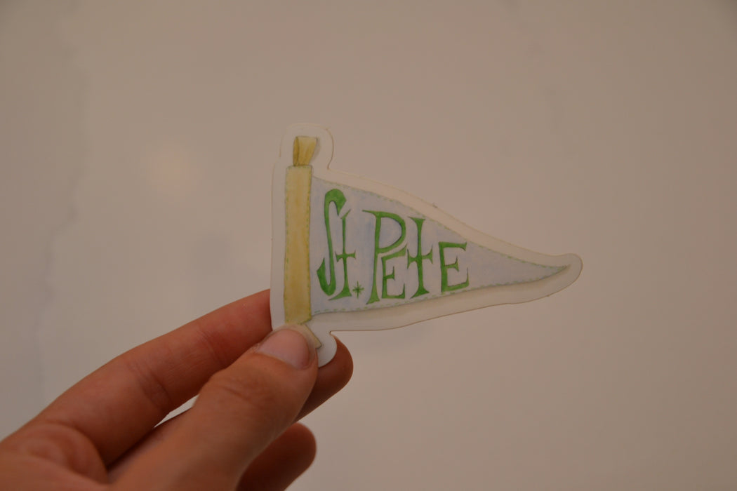 St. Pete Flag Sticker