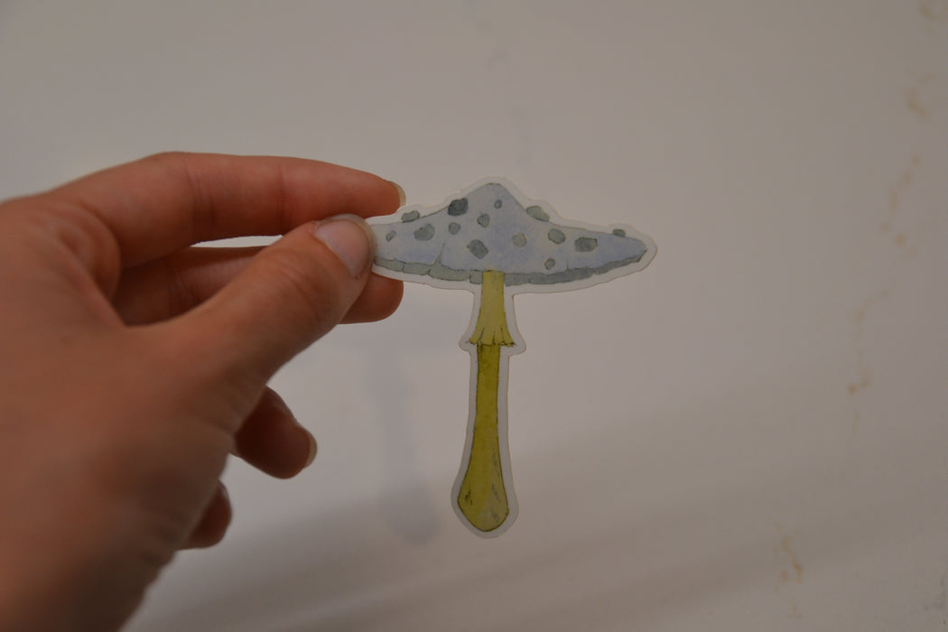 Skinny Mushroom Sticker