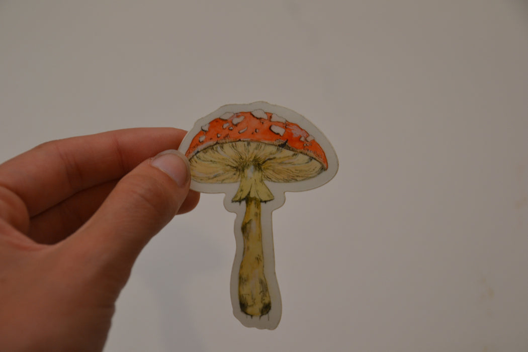 Fly Agaric Mushroom Sticker