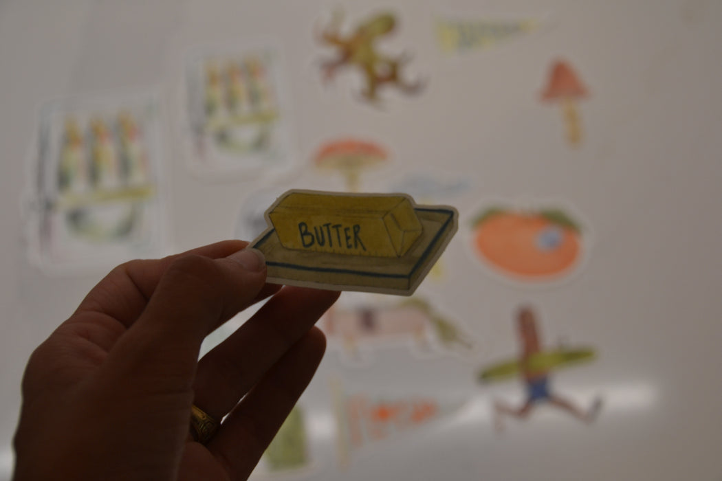 Stick o' Butter Sticker