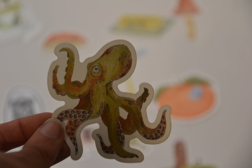 Octopus Sticker