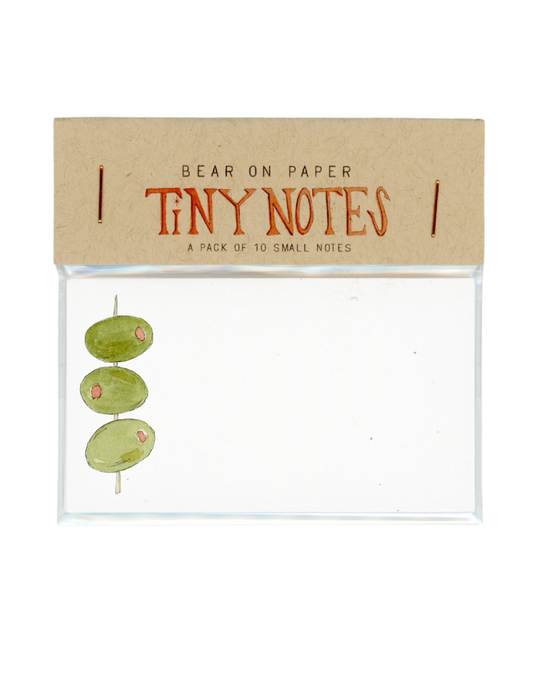 Olive Stick Tiny Notes
