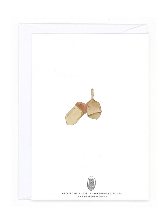 "Acorn-y Card"