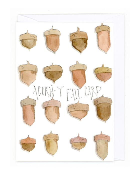 "Acorn-y Card"