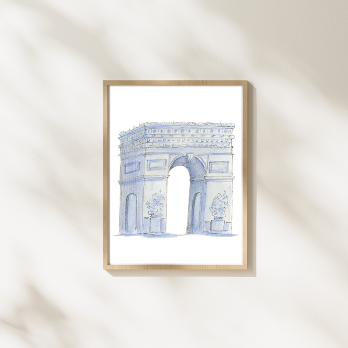 Arc De Art Print
