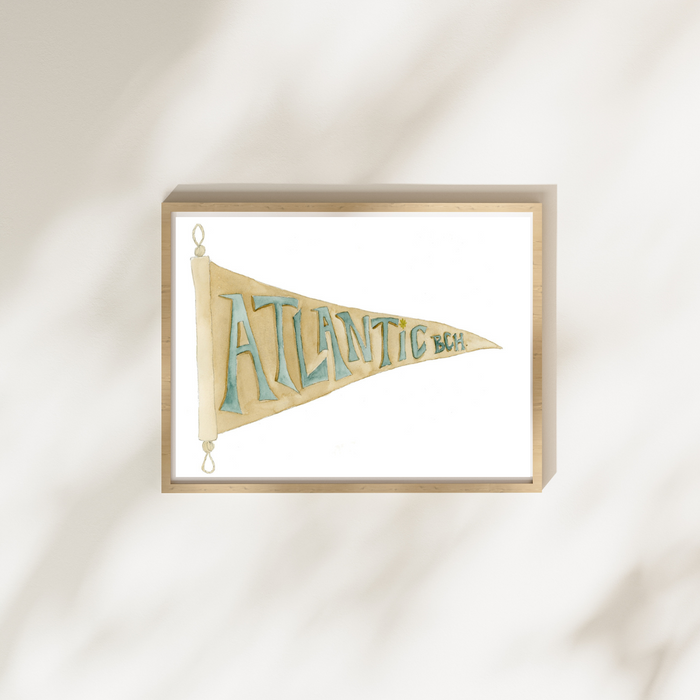 Atlantic Beach Art Print