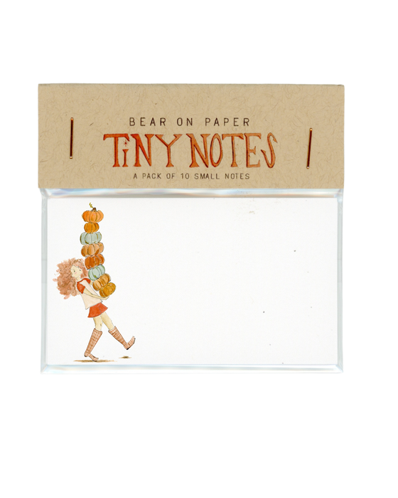 "Autumn Gal Tiny Notes"
