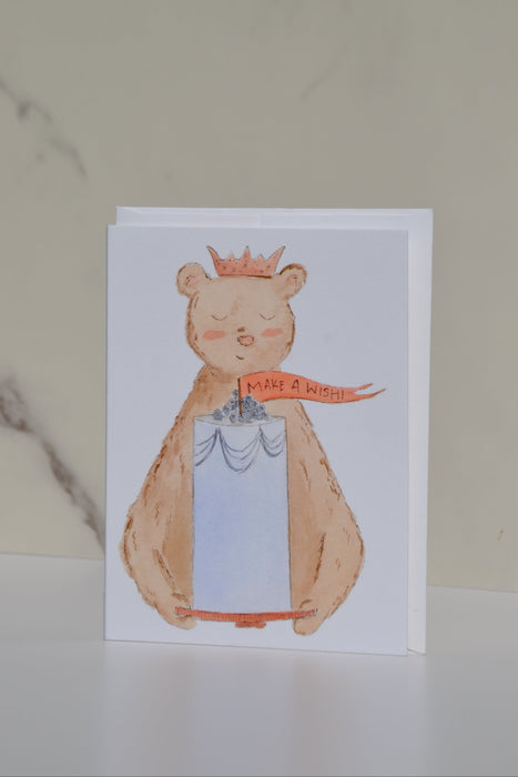 "Bear's Blueberry Birthday Cake"