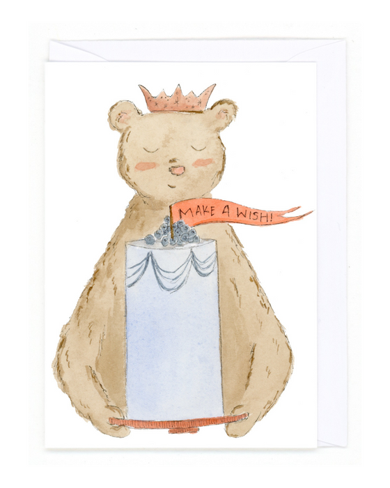 "Bear's Blueberry Birthday Cake"