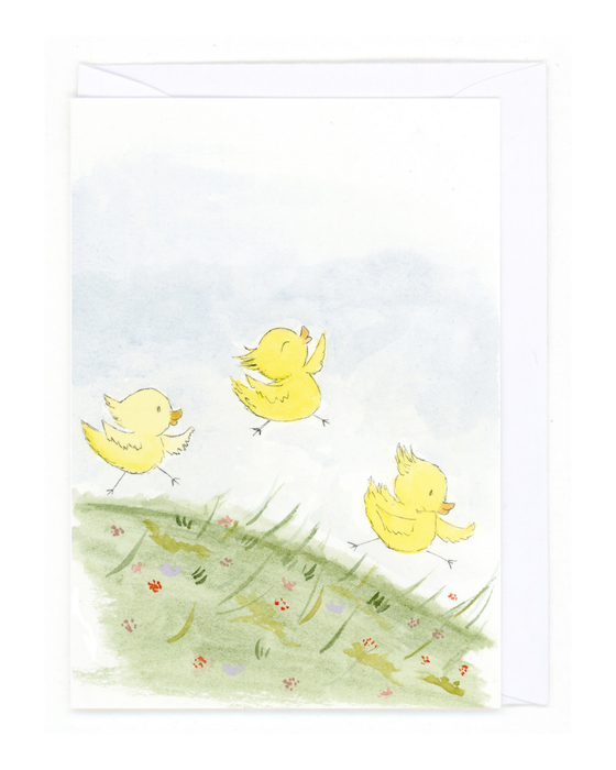 "Frolicking Chicks"