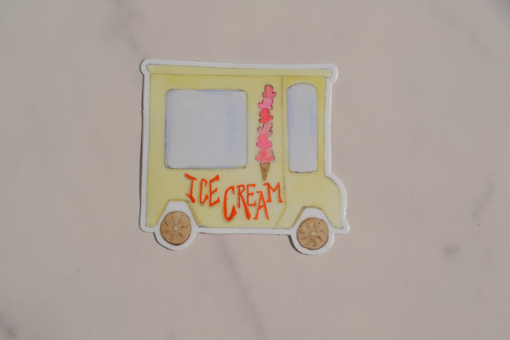Ice Cream Truck Sticker