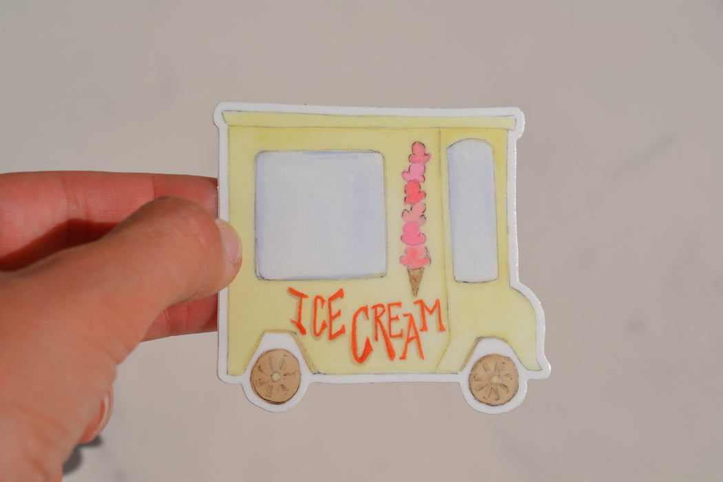 Ice Cream Truck Sticker