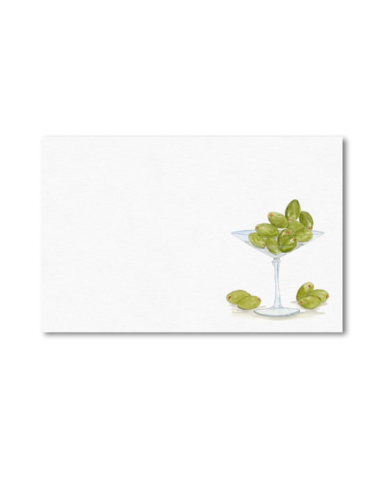 Martini Place Cards