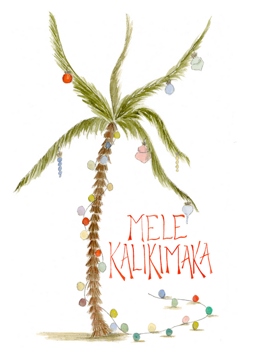 Mele Kalikimaka Postcard