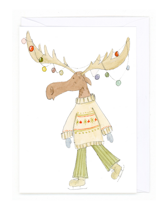 "Moose on Skates"