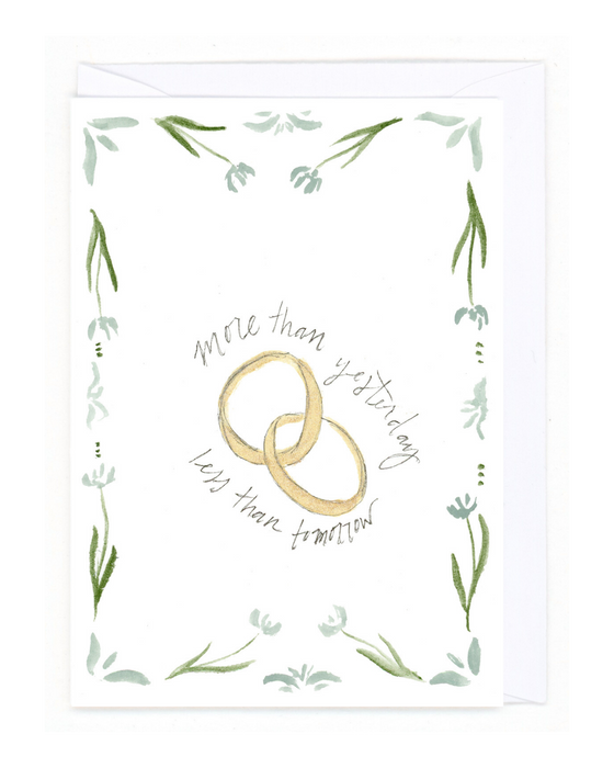 "More than Yesterday"