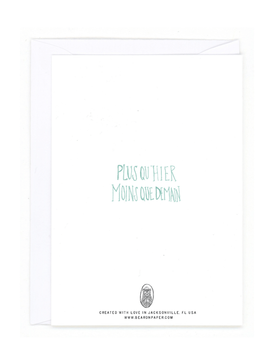 "More than Yesterday"