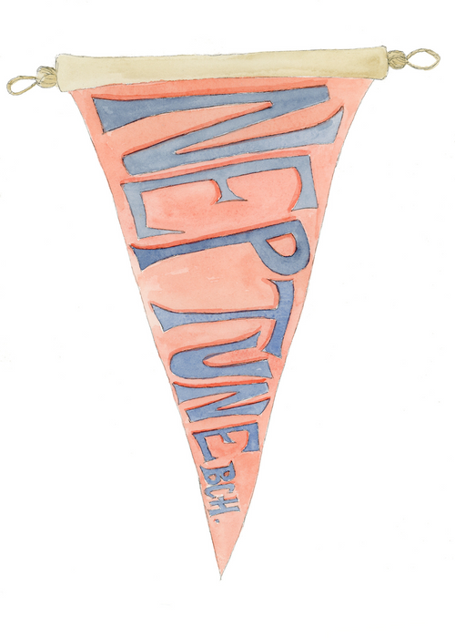 Neptune Beach Postcard