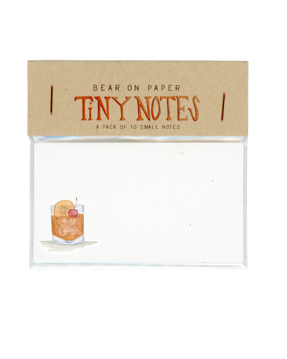 Old Fashioned Tiny Notes
