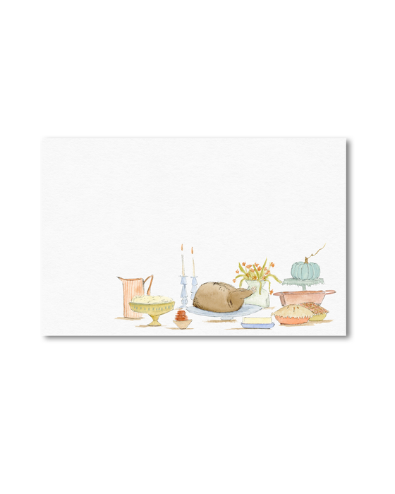 Thanksgiving Feast Place Cards