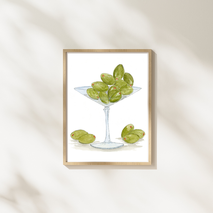 Tini Martini Art Print