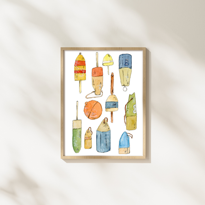 Vintage Buoy Art Print